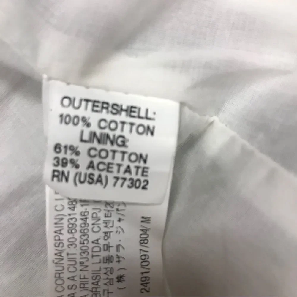 Zara grey cotton fitted jacket.    S/XS